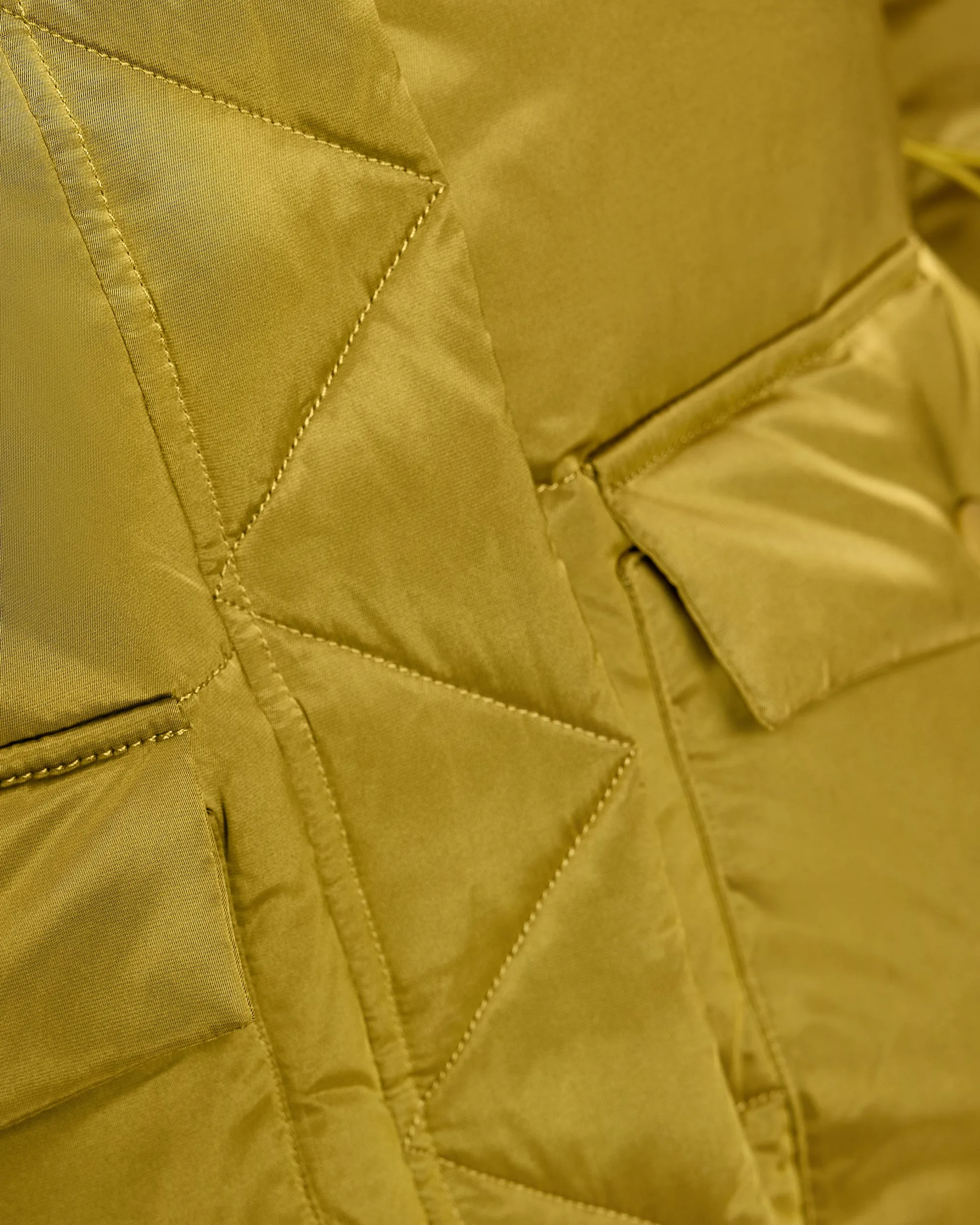 Julia & Stella by Maximilian Shearling Trimmed Puffer Coat