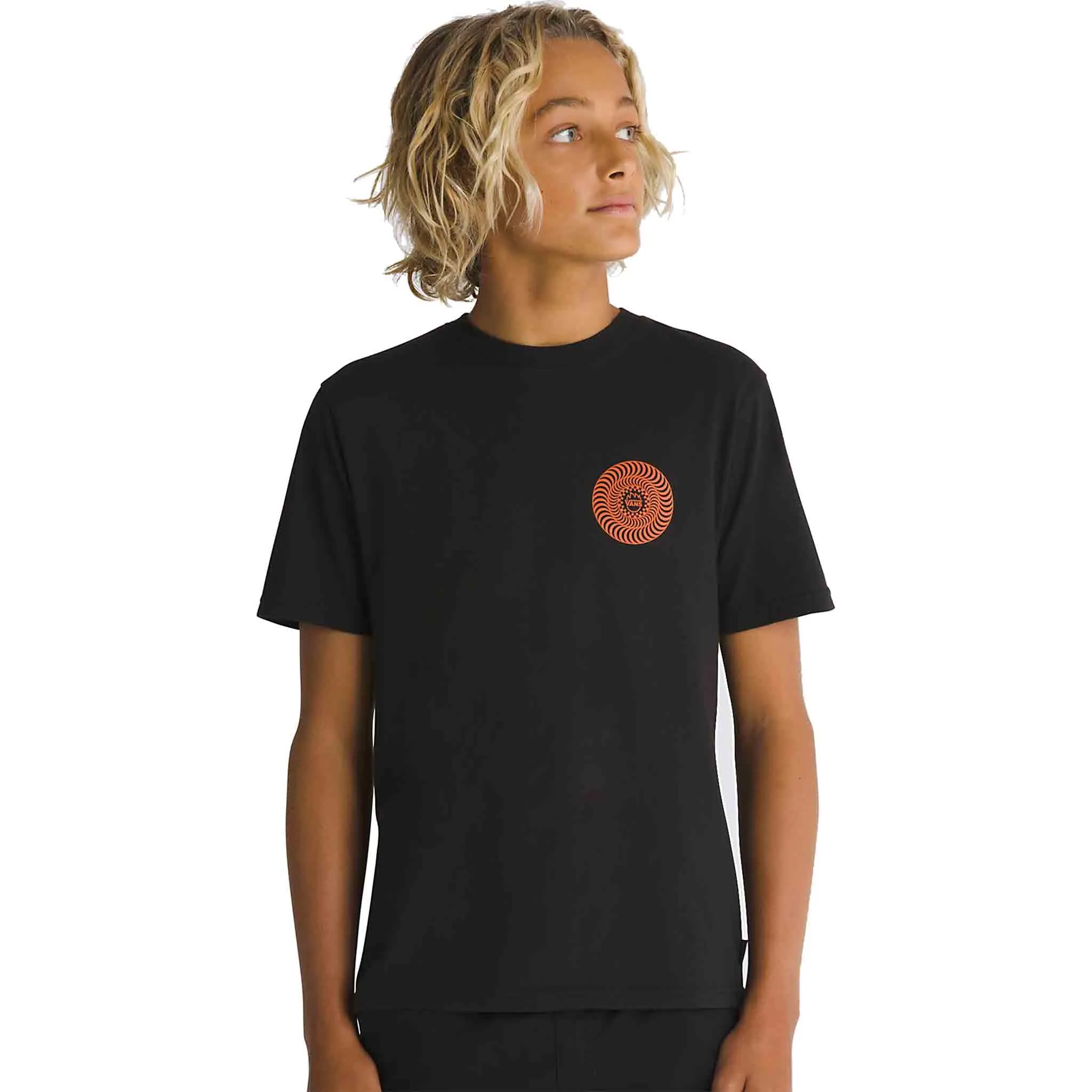 Kids Vans x Spitfire Wheels Short Sleeve Tee SPTF Black