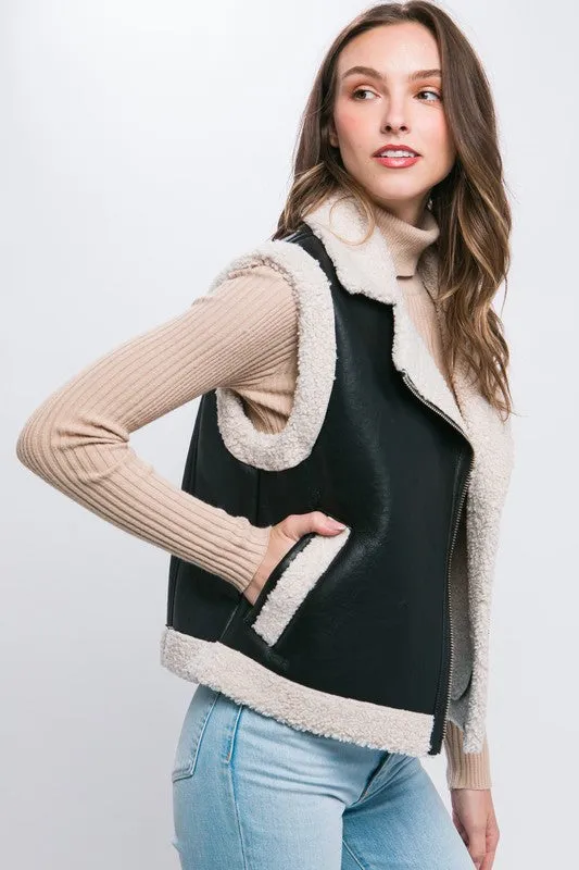 KONNY LEATHER VEST