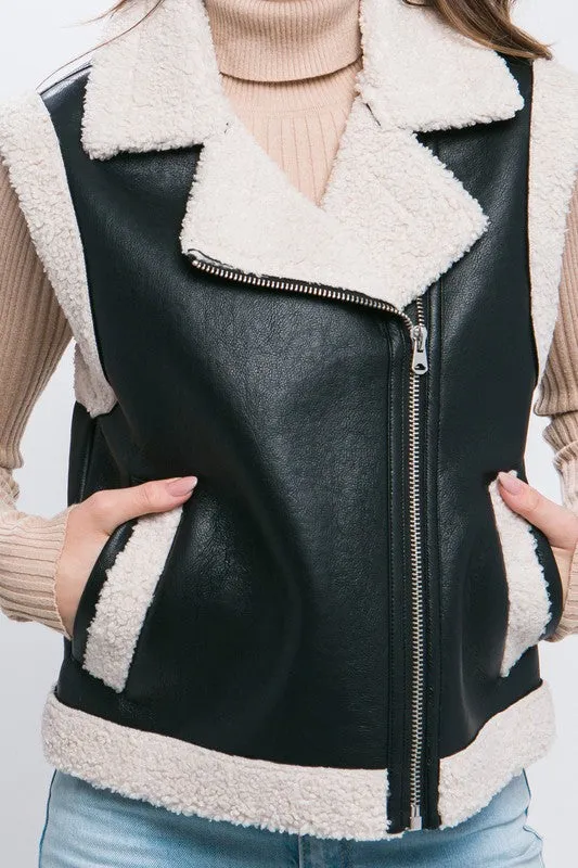 KONNY LEATHER VEST