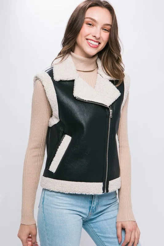 KONNY LEATHER VEST