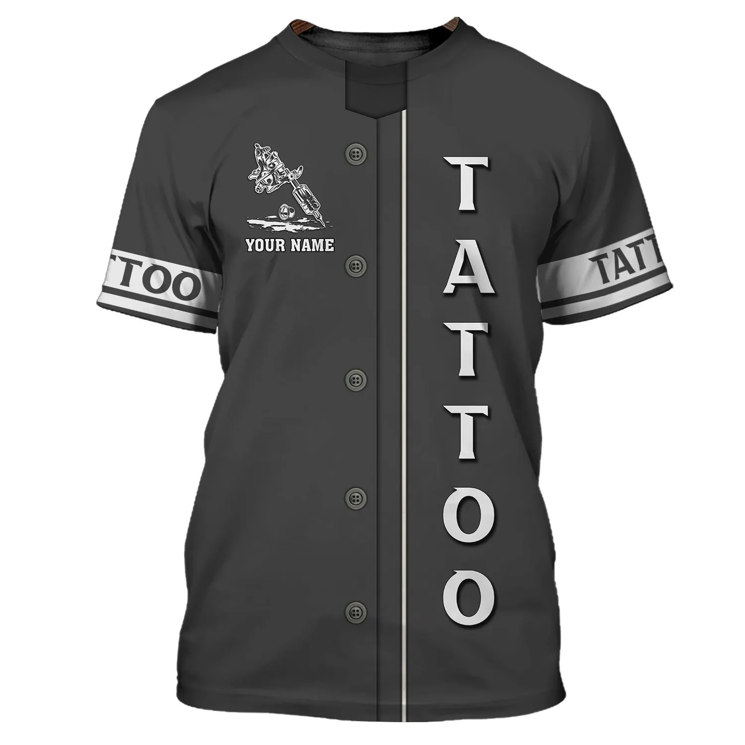 Latest Tattoo Artist Shop Personalized Name 3D Hoodie, 3D Zipper Hoodie