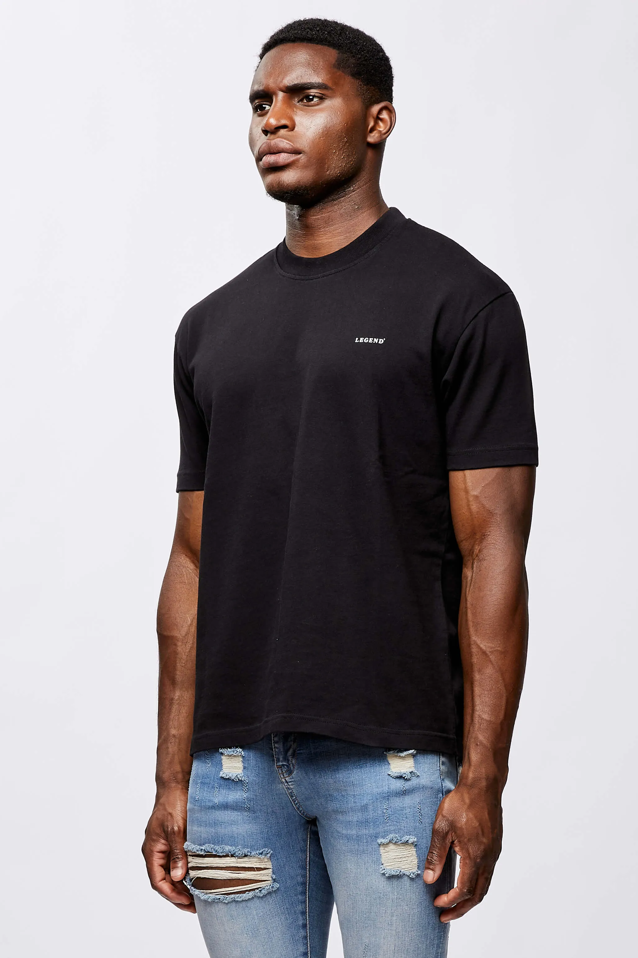 LEGEND* BASICS T-SHIRT - BLACK