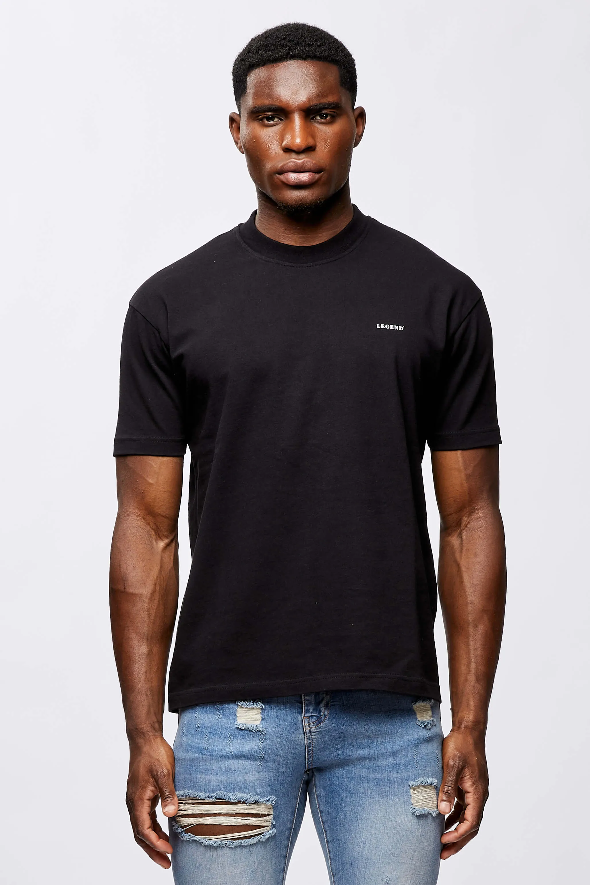 LEGEND* BASICS T-SHIRT - BLACK