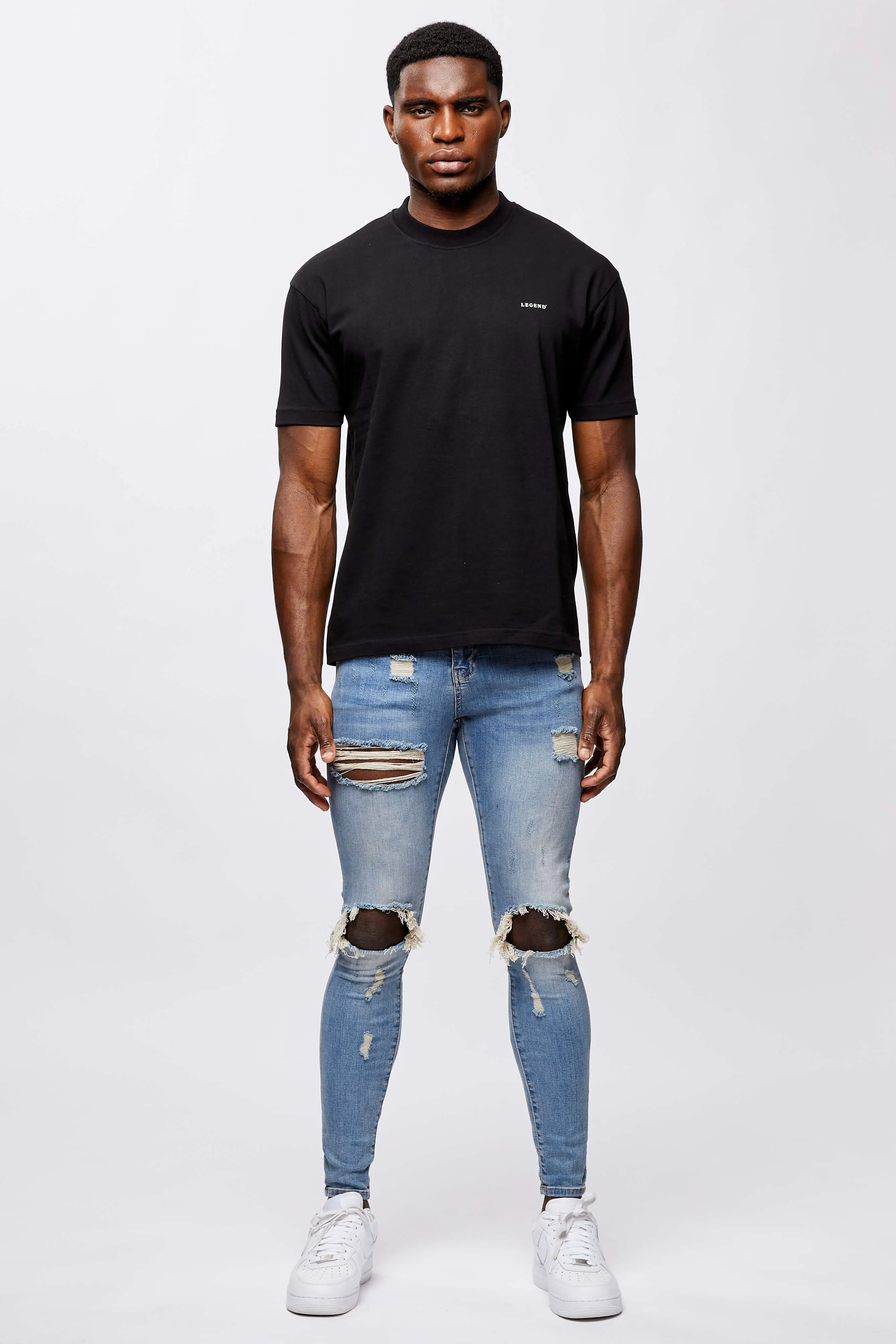 LEGEND* BASICS T-SHIRT - BLACK