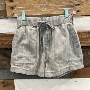 Light Gray Denim Shorts