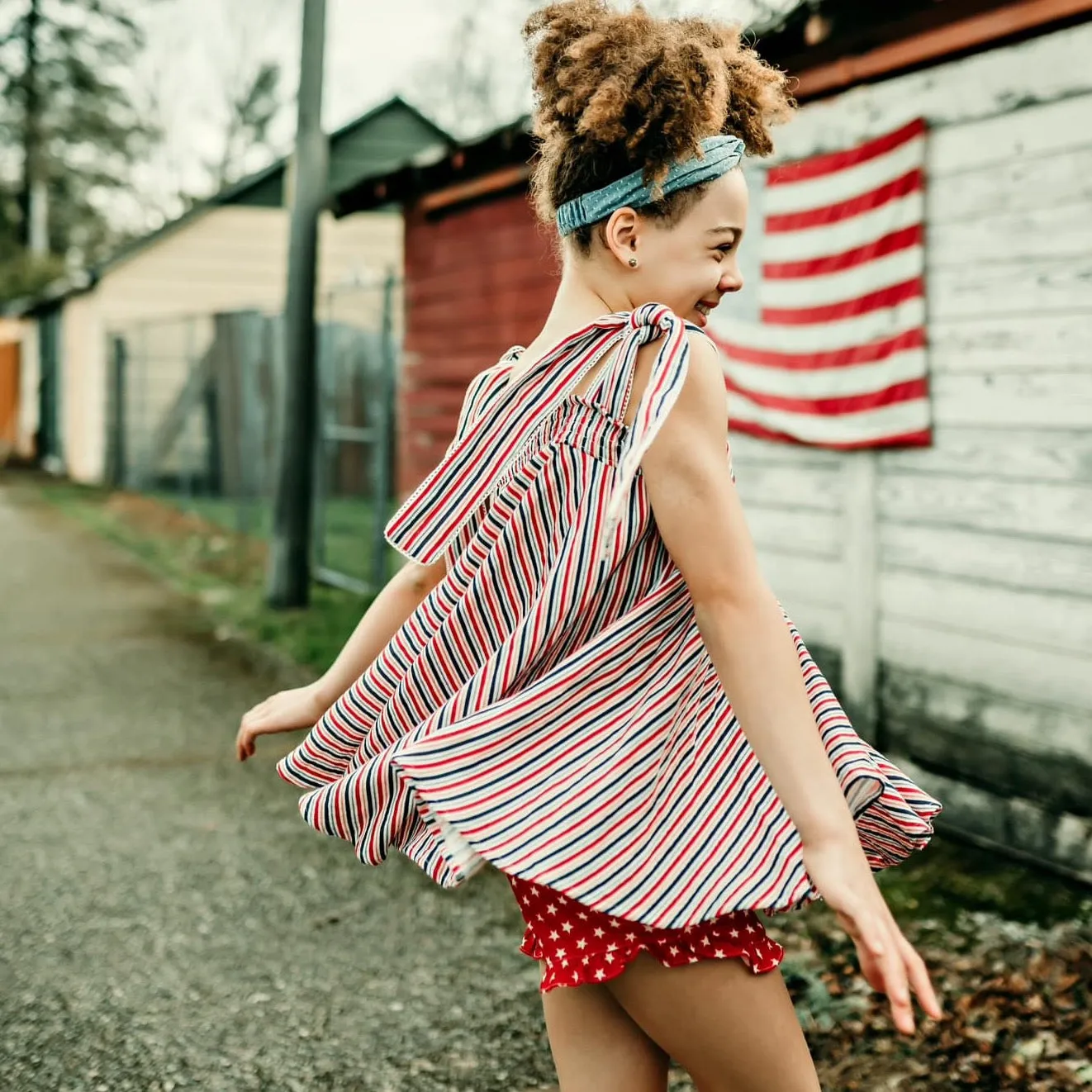 Lizzie Tunic Set—Americana is