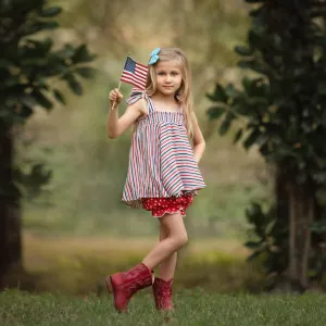 Lizzie Tunic Set—Americana is