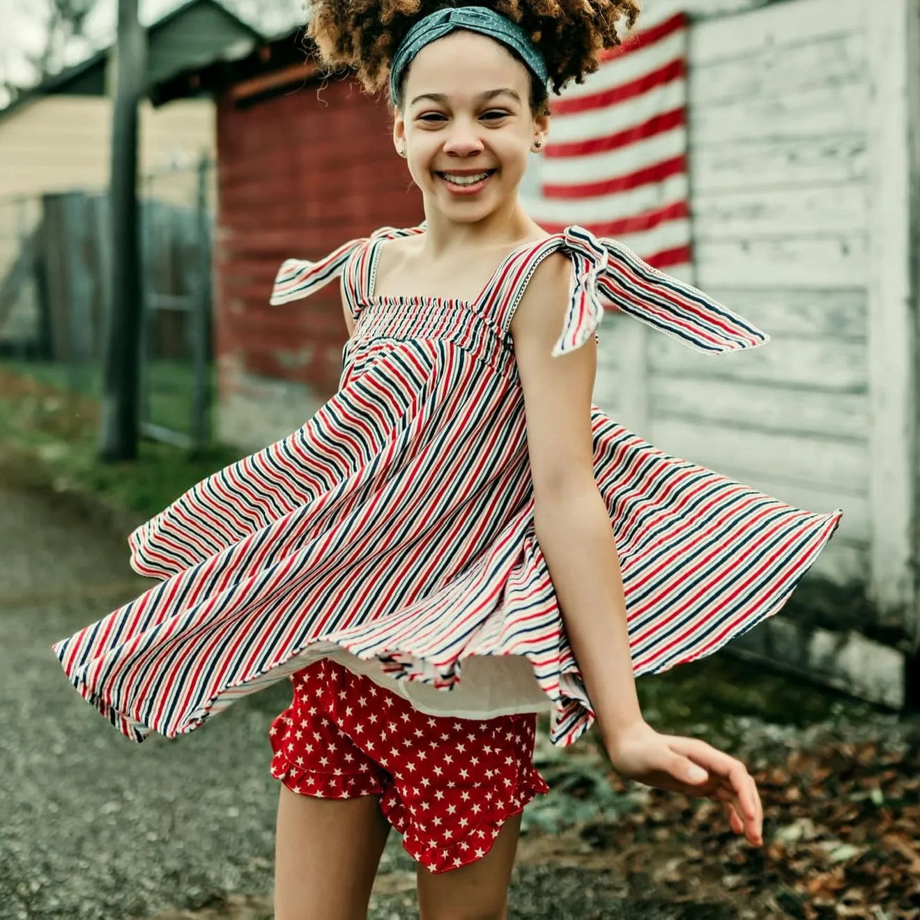 Lizzie Tunic Set—Americana is
