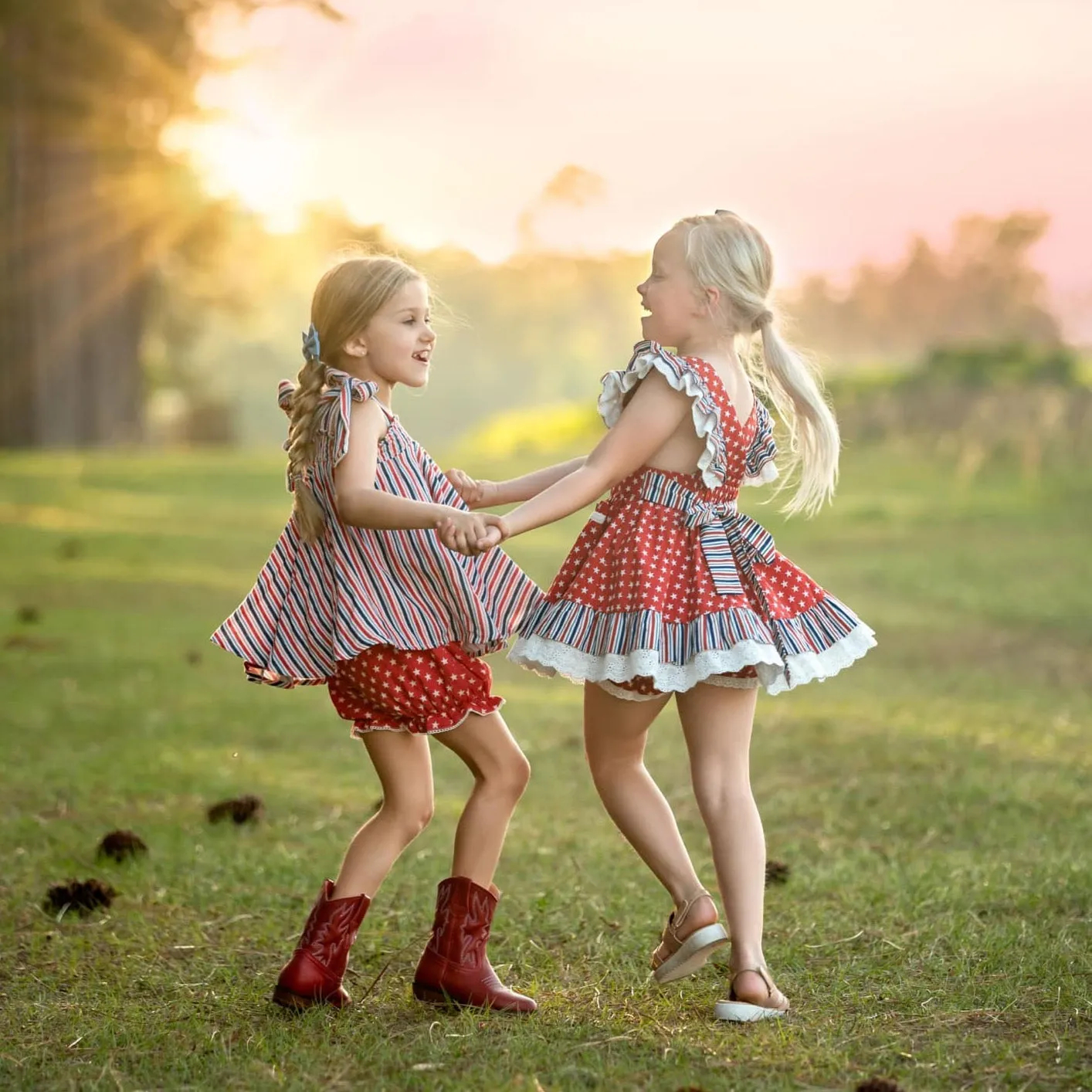 Lizzie Tunic Set—Americana is