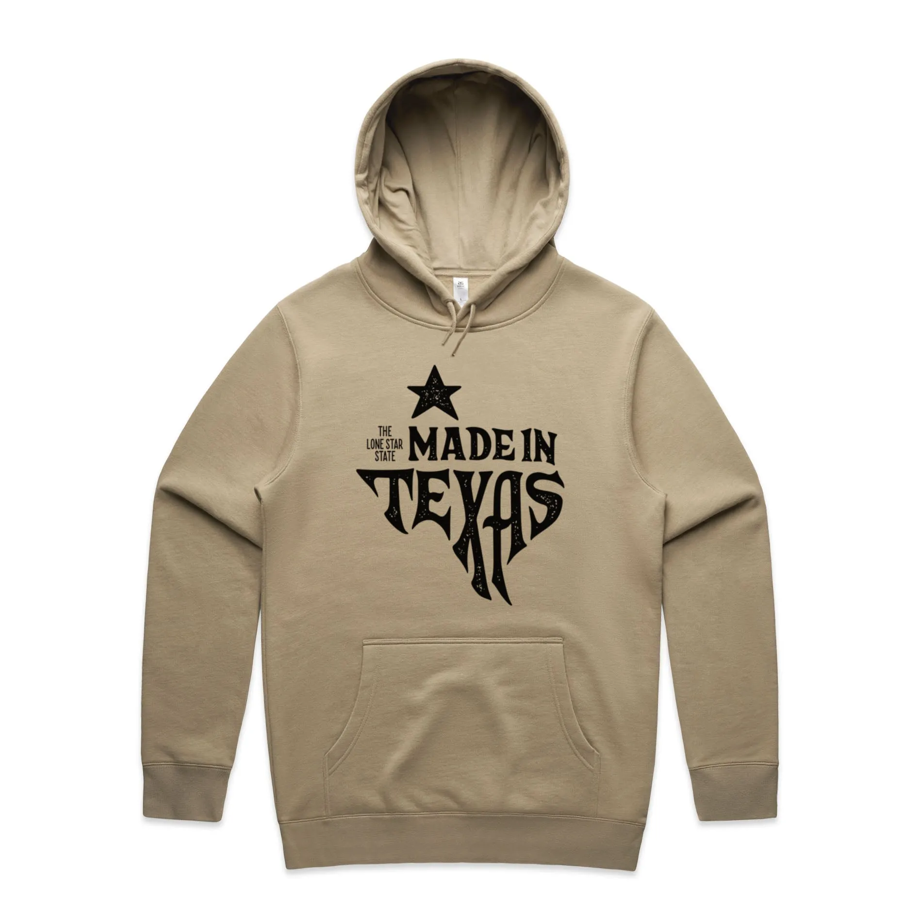 Made in Texas Design – Men's Hooded Sweatshirt