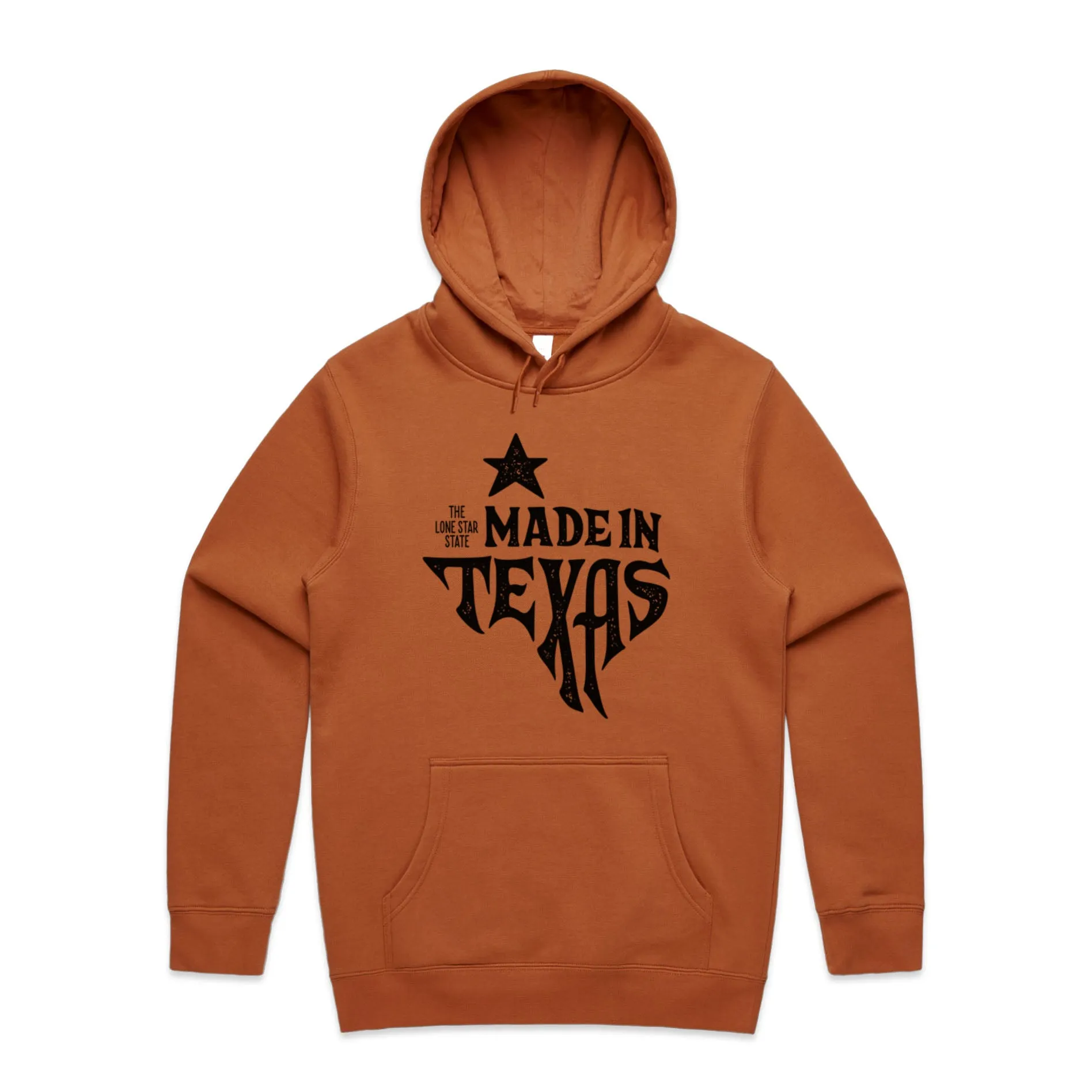 Made in Texas Design – Men's Hooded Sweatshirt