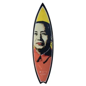 Mao Surfboard by Andy Warhol