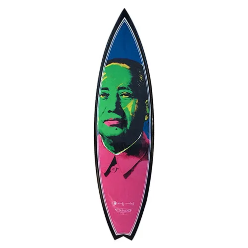 Mao Surfboard by Andy Warhol