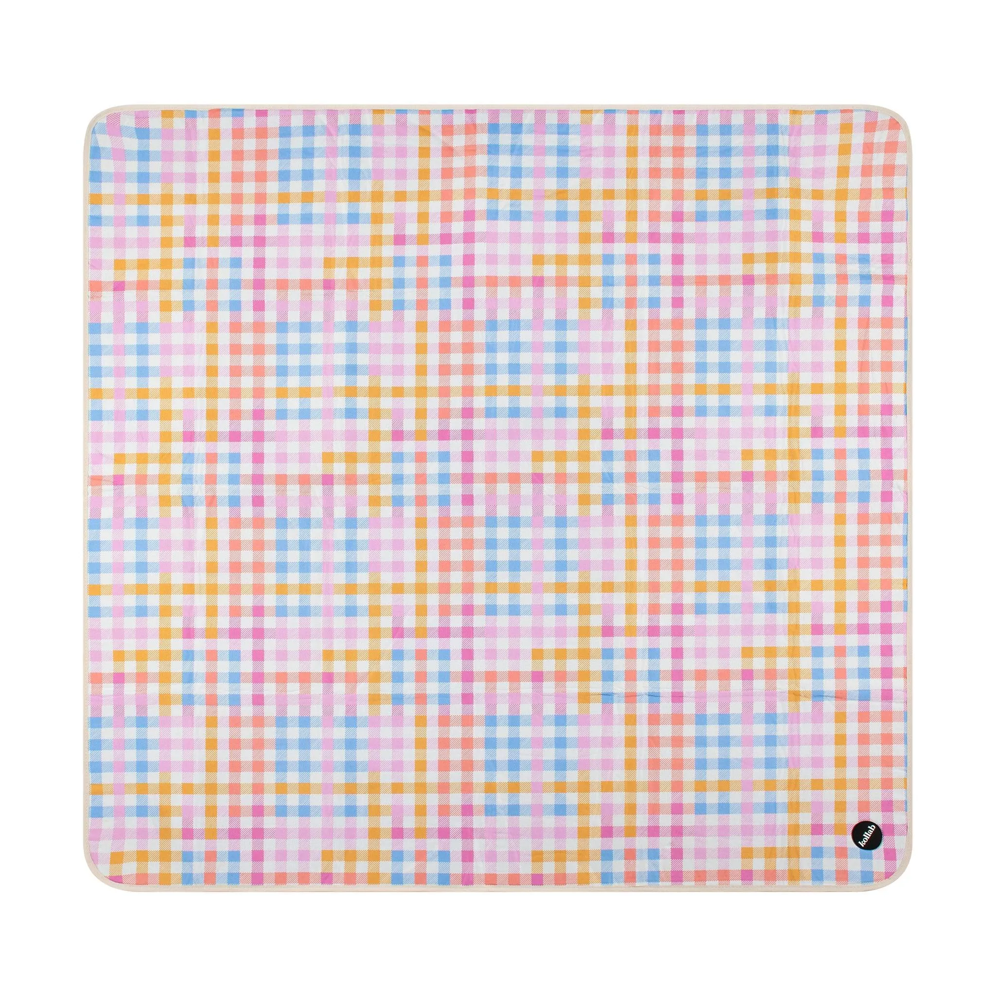 Medium Mat Rainbow Check