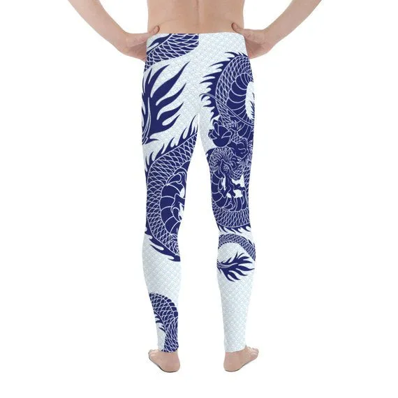 Men's Dragon Leggings with Scales