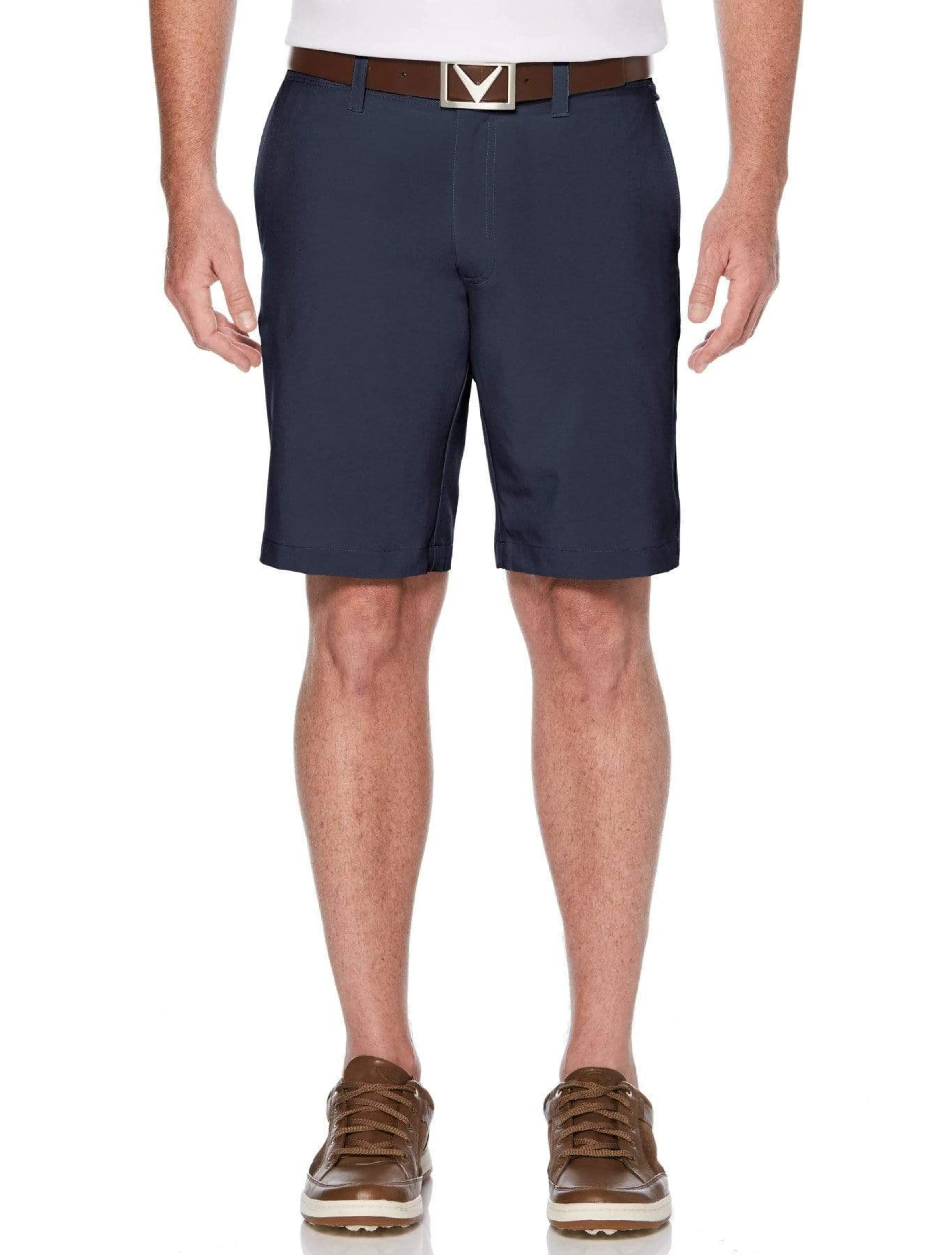 Mens Flat Front Stretch Golf Short