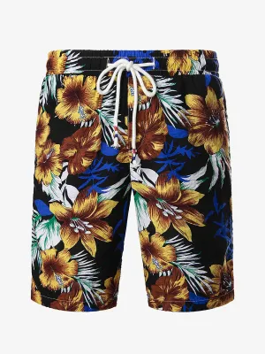 Men's Hawaiian Casual Cotton Shorts