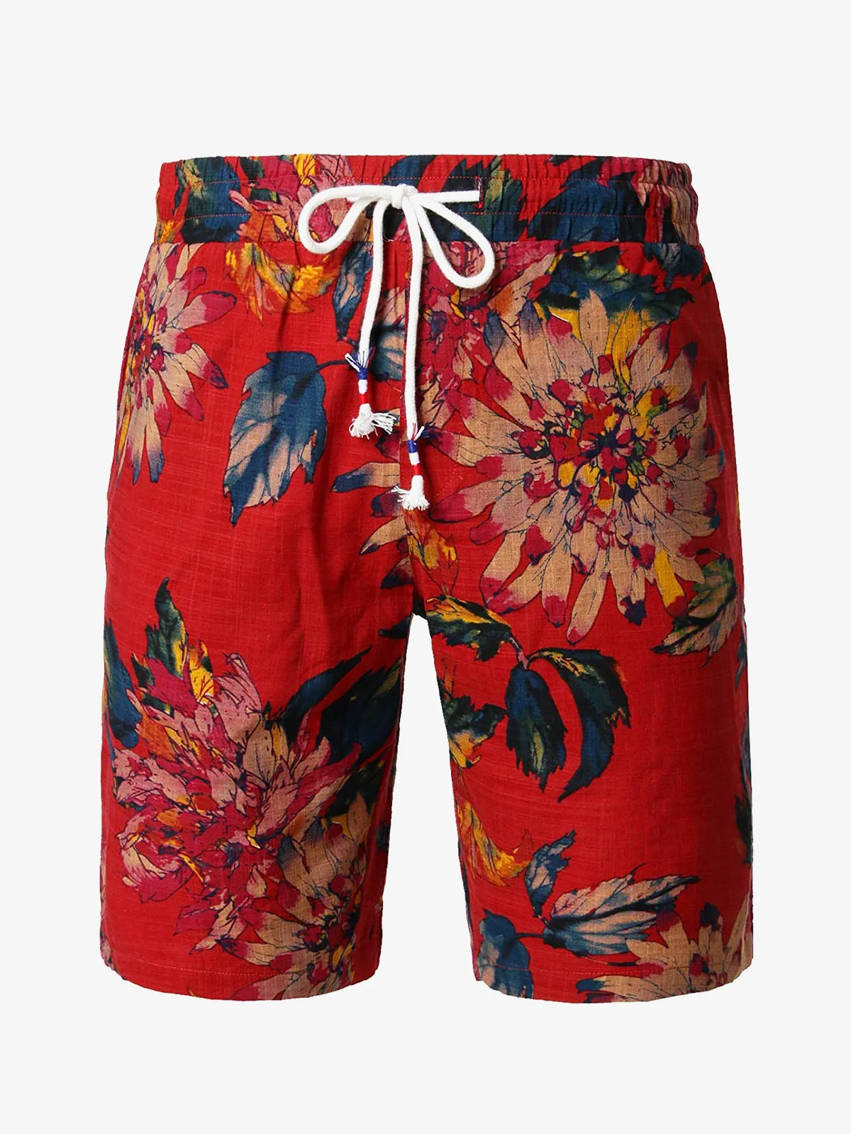 Men's Hawaiian Casual Cotton Shorts