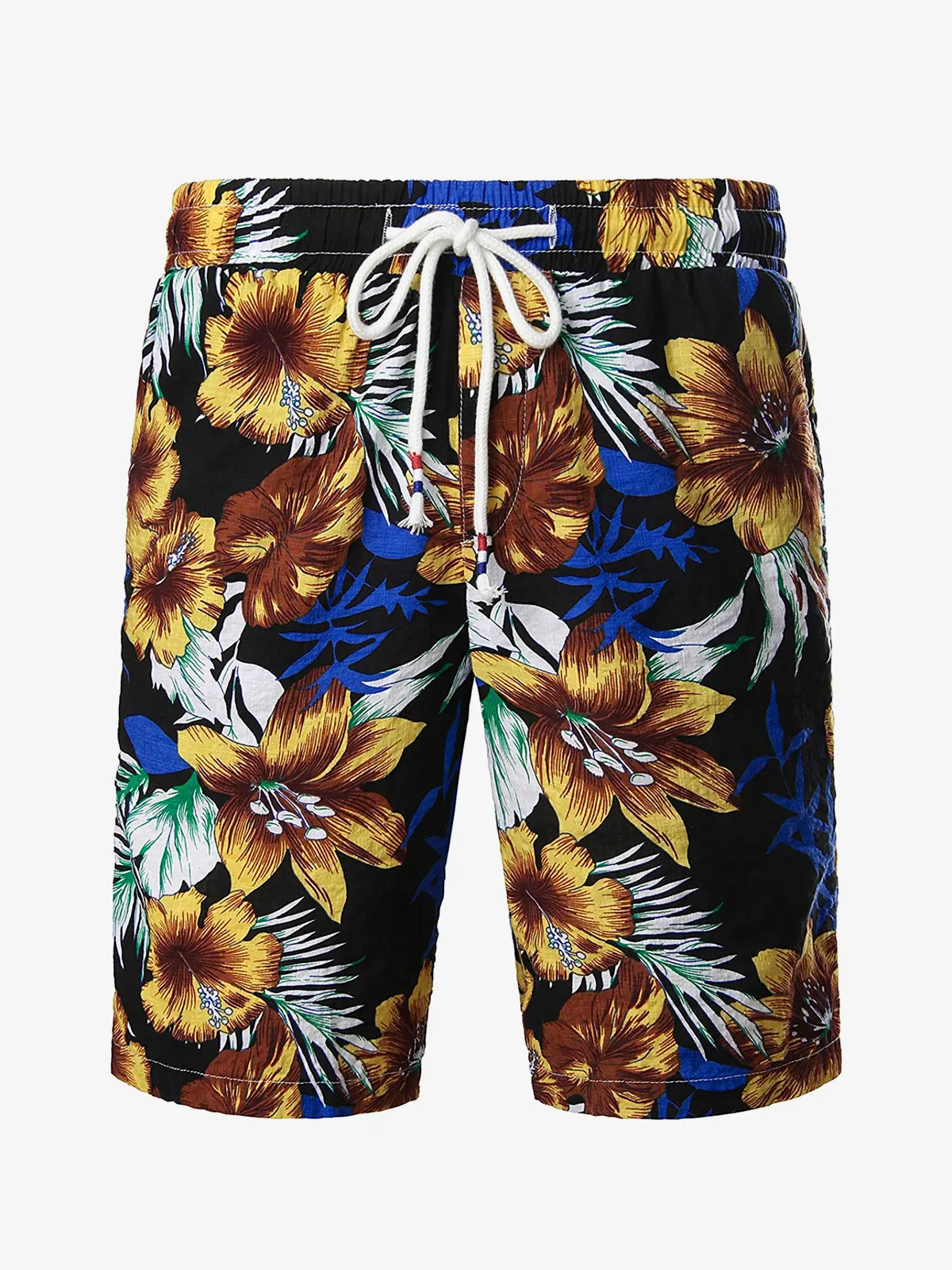 Men's Hawaiian Casual Cotton Shorts