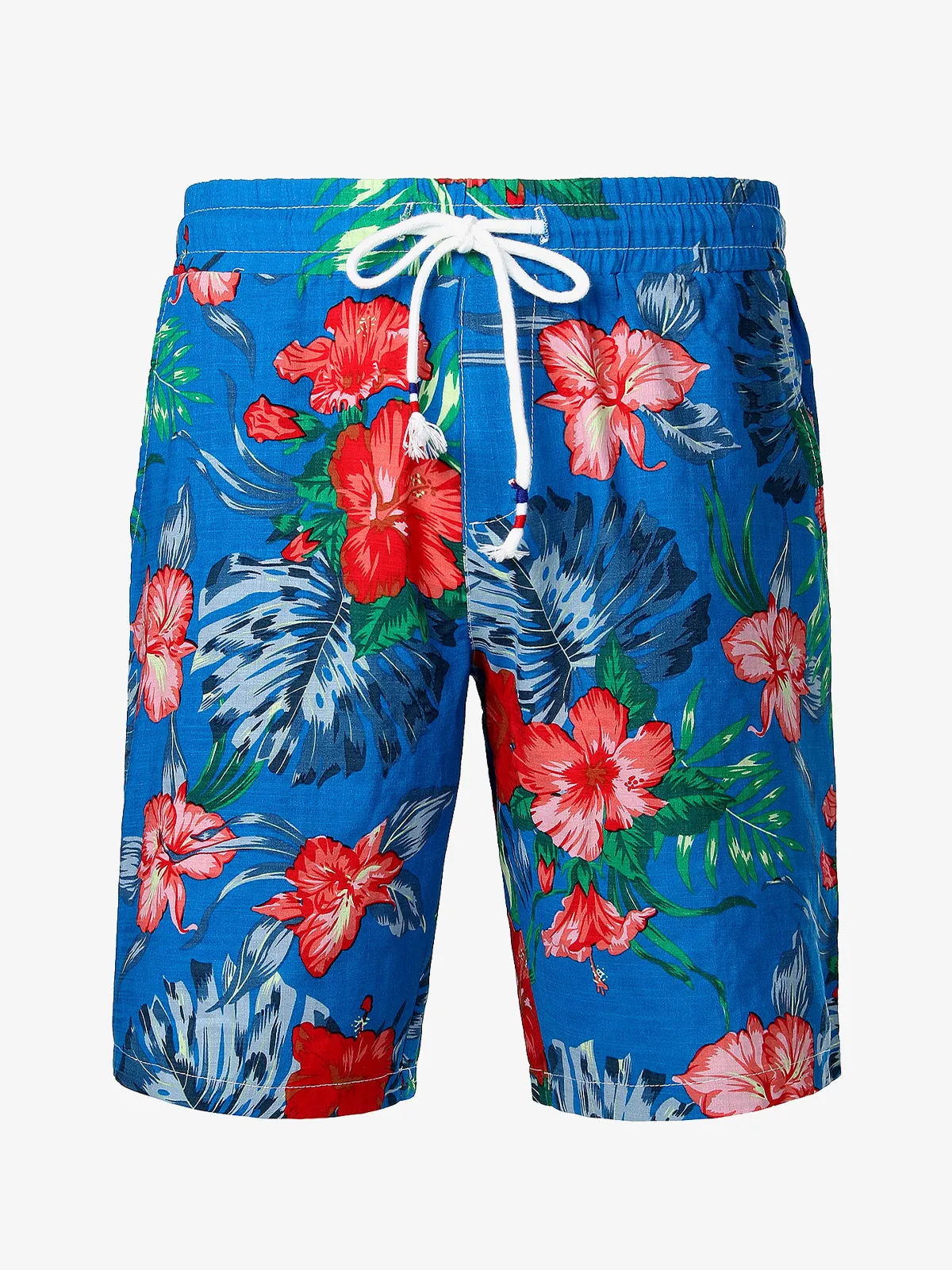Men's Hawaiian Casual Cotton Shorts