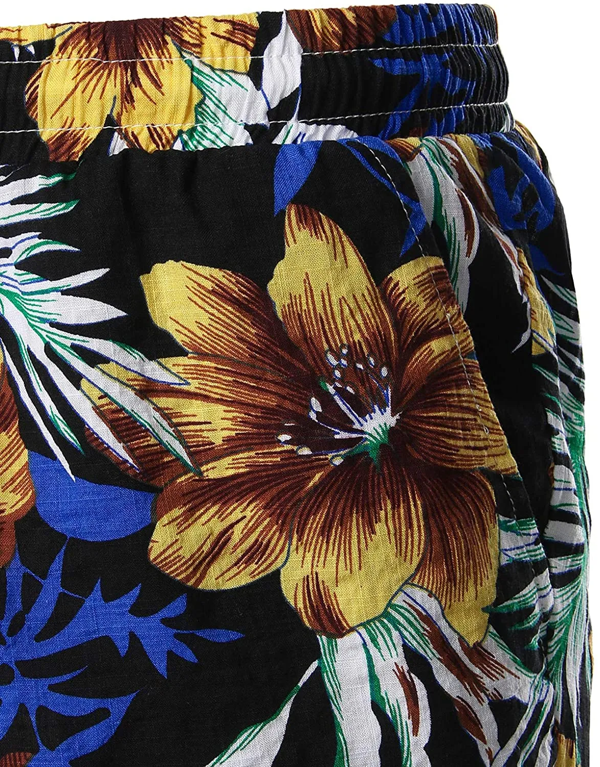 Men's Hawaiian Casual Cotton Shorts
