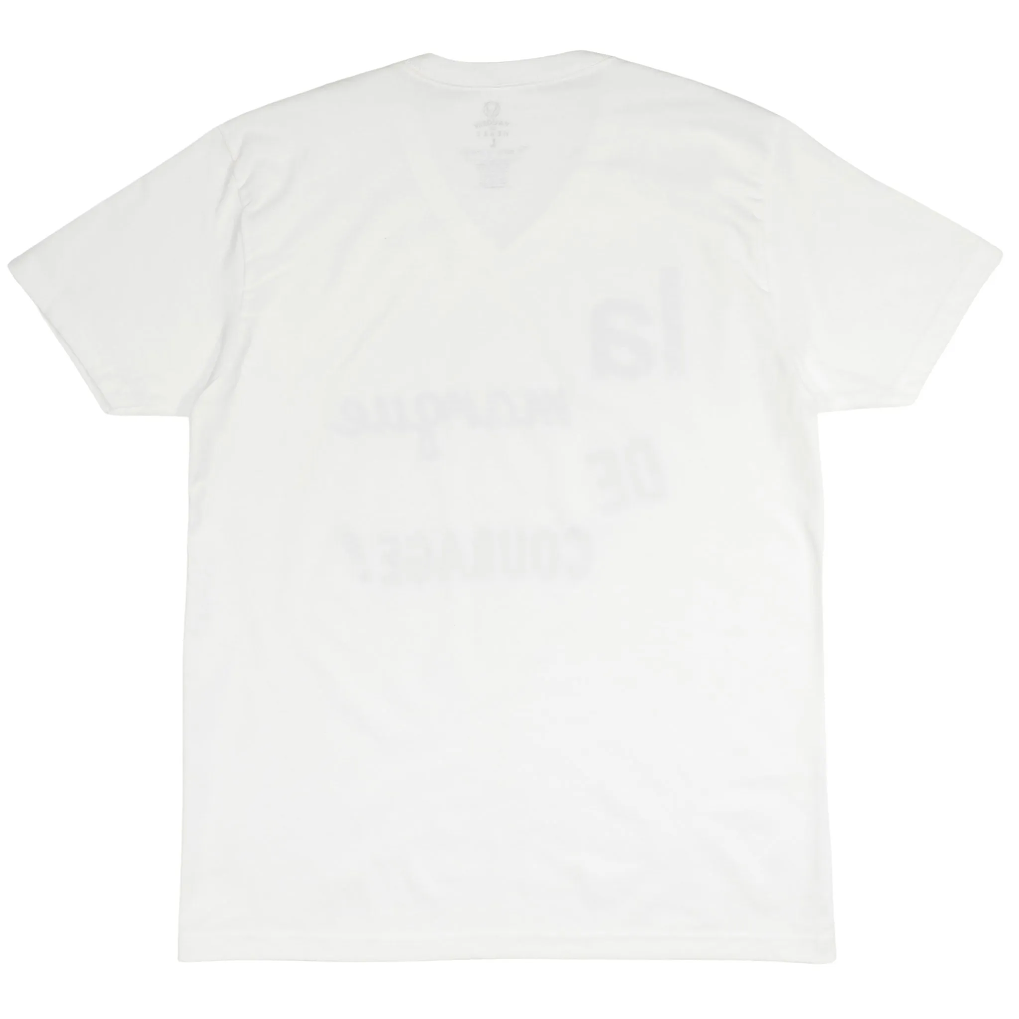 Men's - La Marque de Courage White V-Neck T-Shirt
