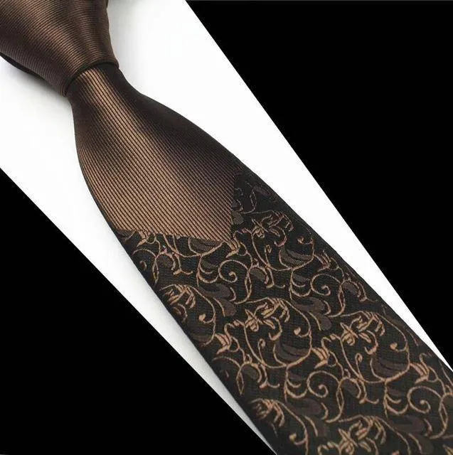 Men's Luxurious Business Casual Skinny Silk Tie