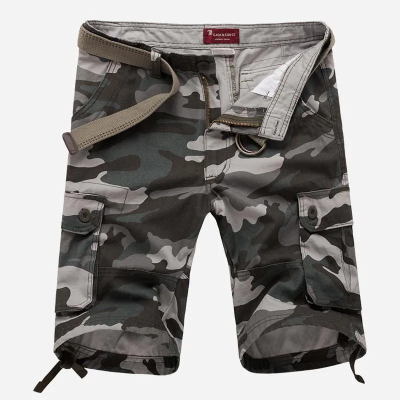 Men's Military Combat Style Shorts