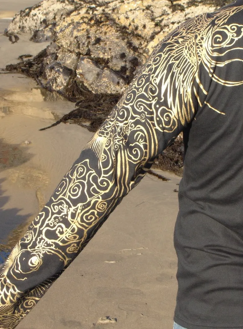 Men's T-shirt Koi Long Sleeve