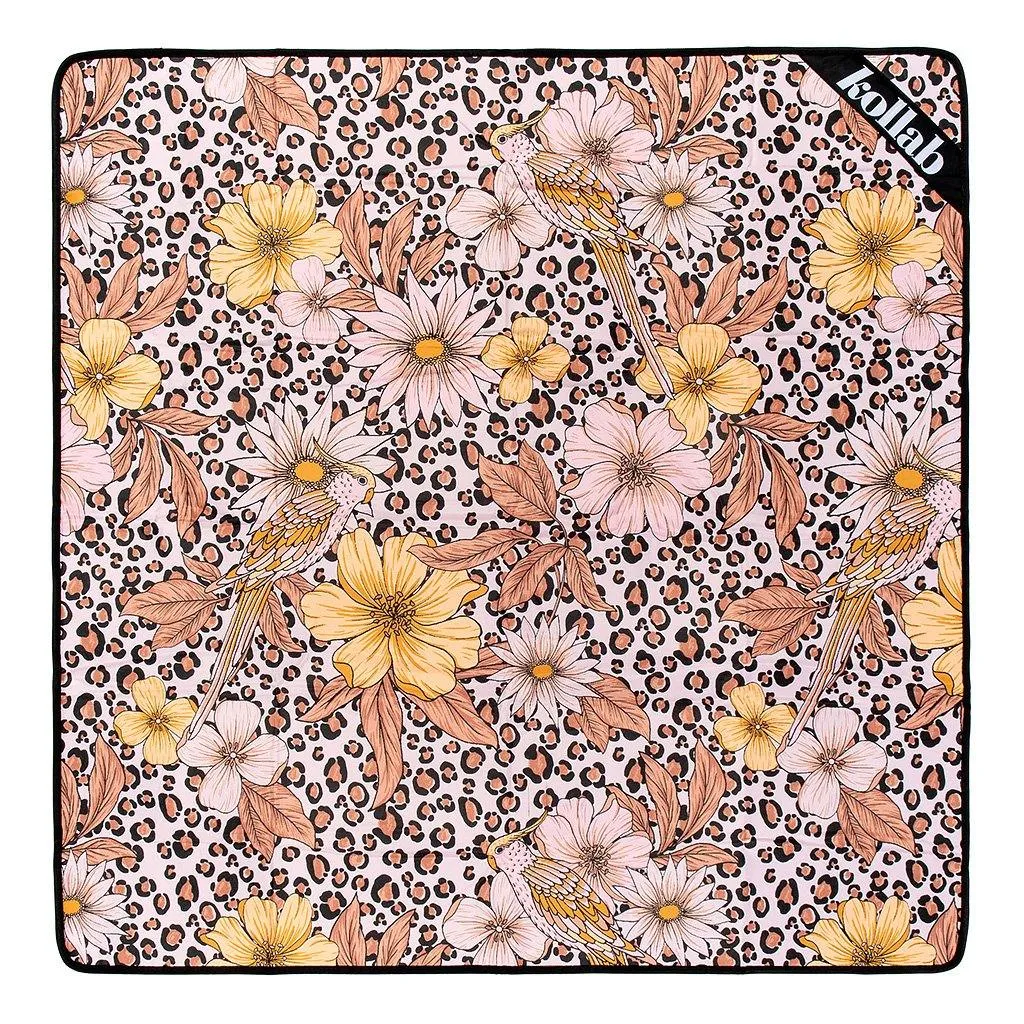 Mini Mat Leopard Floral
