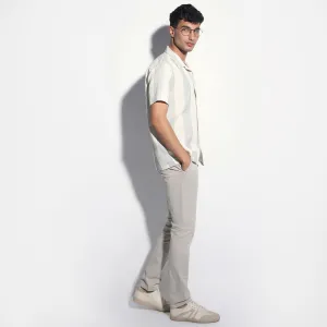 Mood Shirtᵉˣ Camp Collar Half Sleeve Striped Relaxed Fit