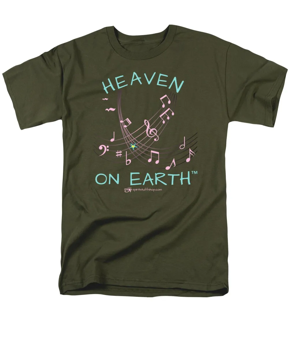 Music Heaven On Earth - Men's T-Shirt  (Regular Fit)