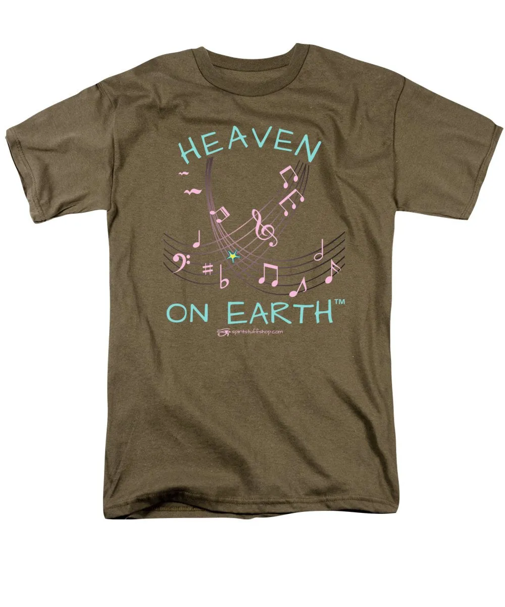 Music Heaven On Earth - Men's T-Shirt  (Regular Fit)