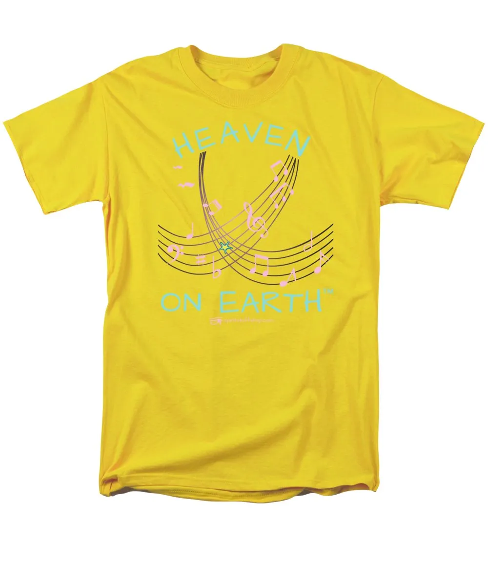 Music Heaven On Earth - Men's T-Shirt  (Regular Fit)