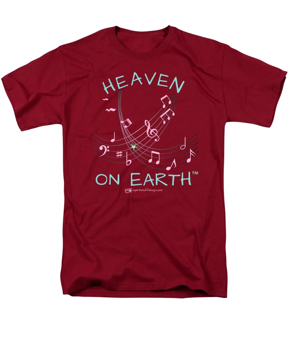 Music Heaven On Earth - Men's T-Shirt  (Regular Fit)