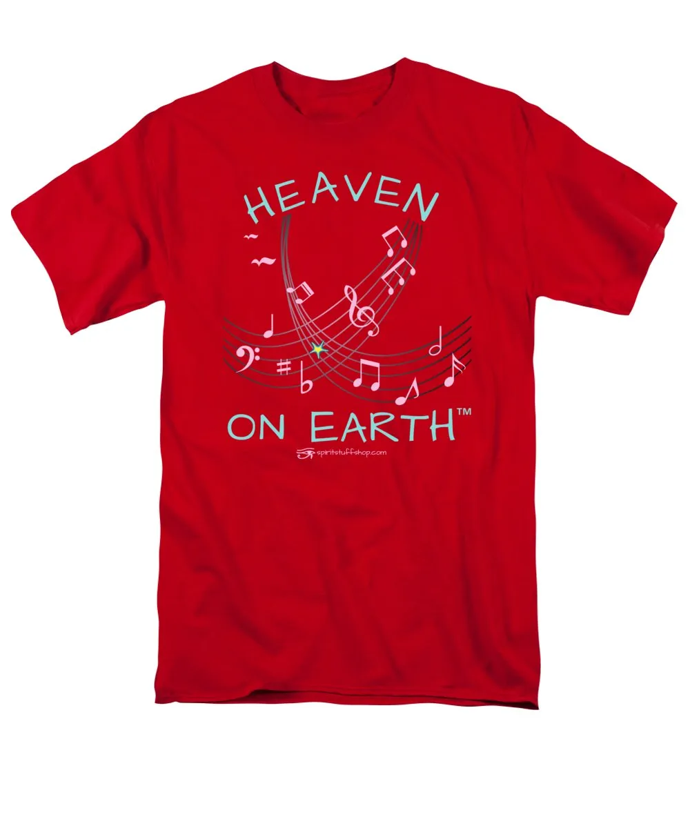 Music Heaven On Earth - Men's T-Shirt  (Regular Fit)