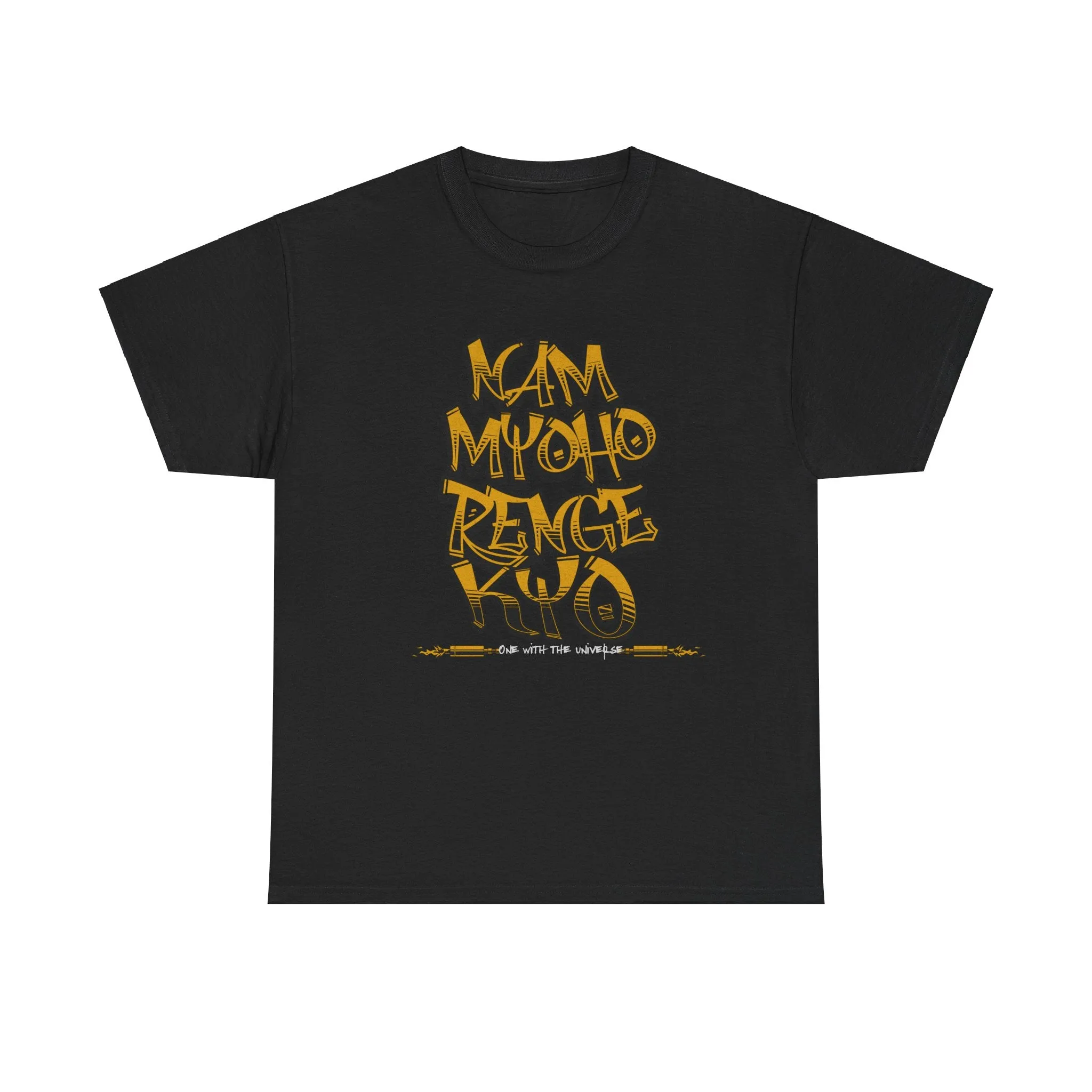 Nam myoho renge kyo Inspirational Unisex Heavy Cotton Tee, Spiritual T-Shirt, Motivational Shirt