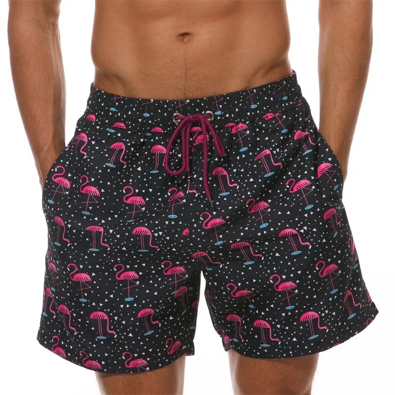 New 3D Simple Graphic Beach  Hawaii Swimwear Pants Kids Cool Ice Shorts