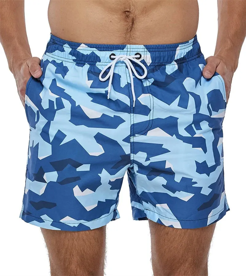 New 3D Simple Graphic Beach  Hawaii Swimwear Pants Kids Cool Ice Shorts