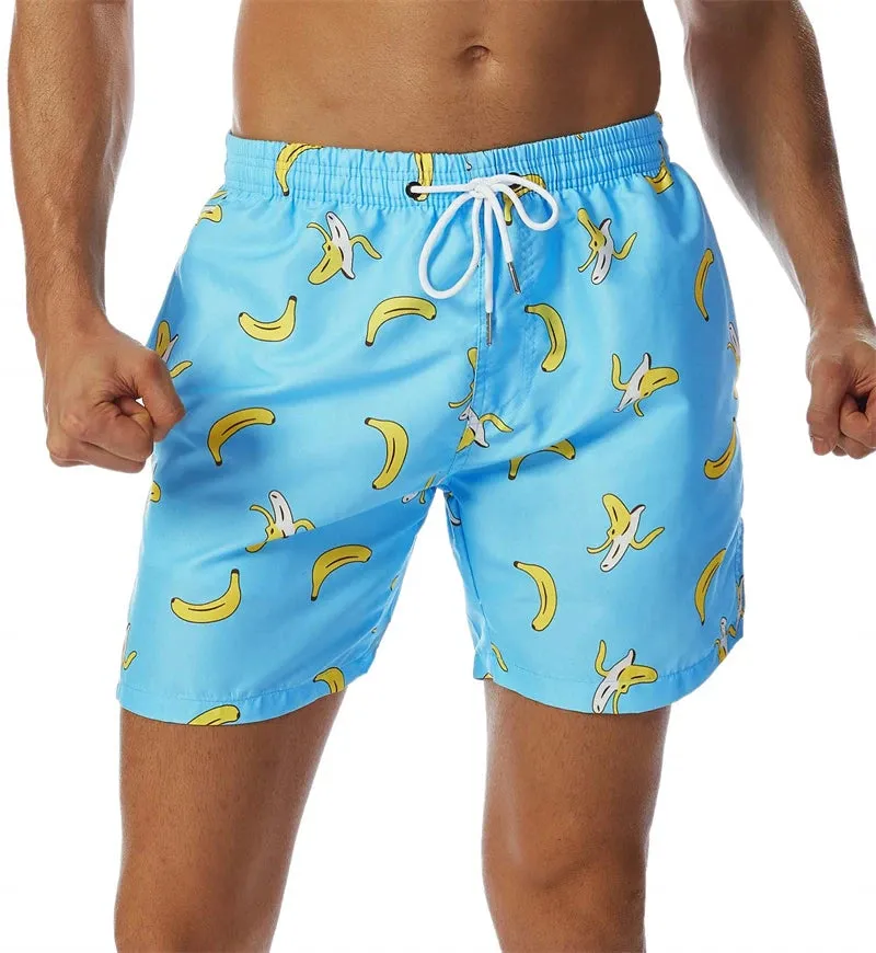 New 3D Simple Graphic Beach  Hawaii Swimwear Pants Kids Cool Ice Shorts