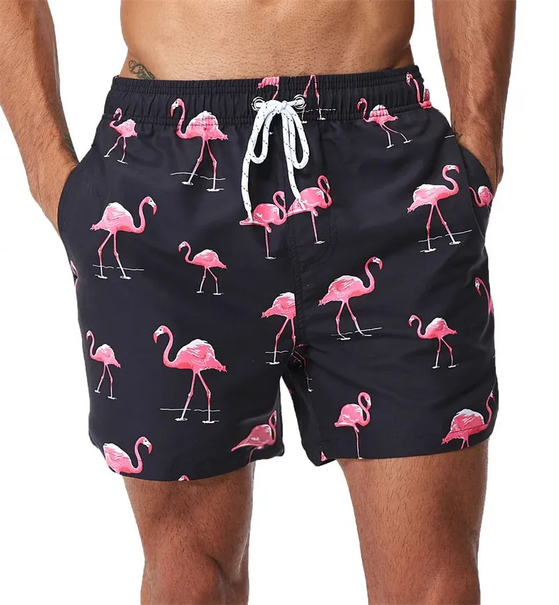 New 3D Simple Graphic Beach  Hawaii Swimwear Pants Kids Cool Ice Shorts