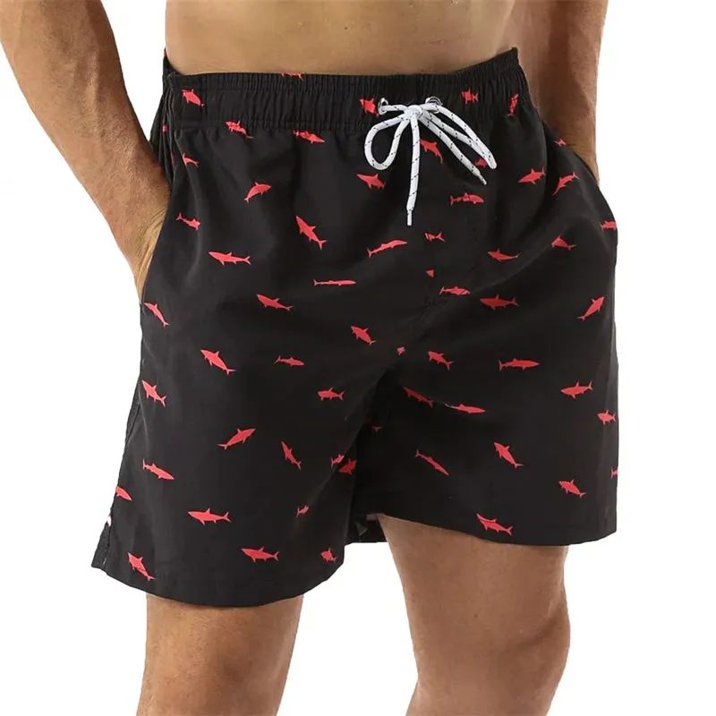 New 3D Simple Graphic Beach  Hawaii Swimwear Pants Kids Cool Ice Shorts