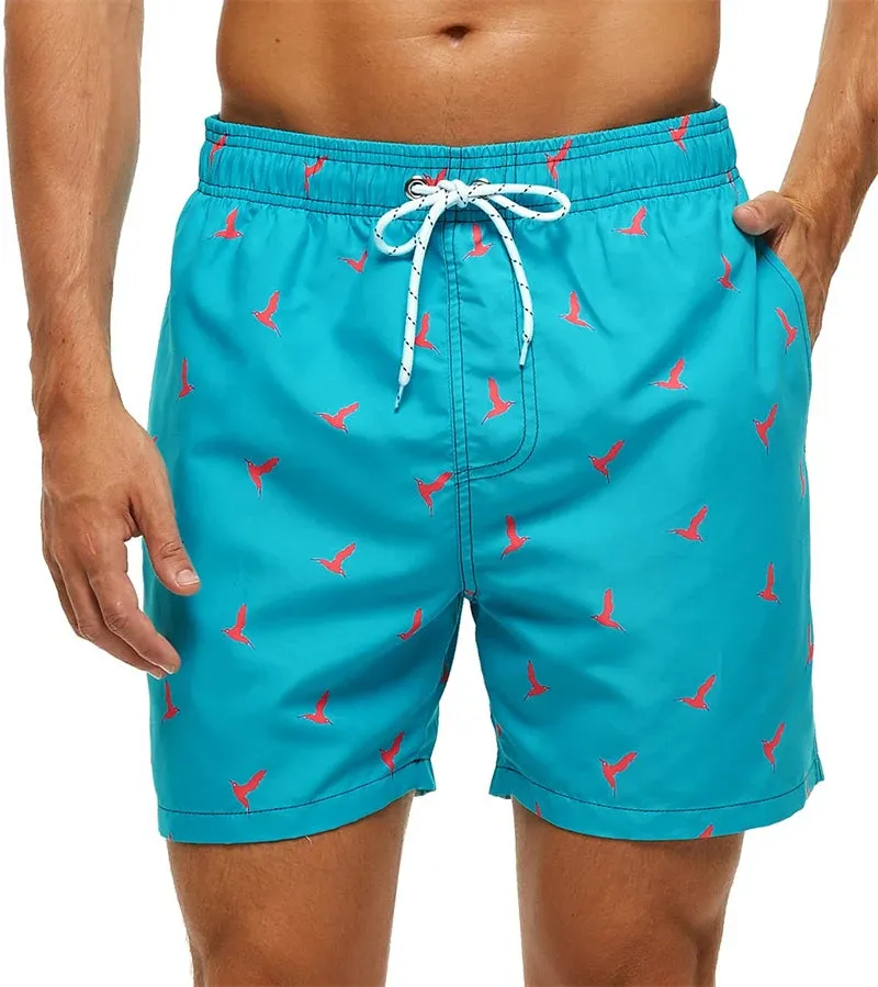 New 3D Simple Graphic Beach  Hawaii Swimwear Pants Kids Cool Ice Shorts