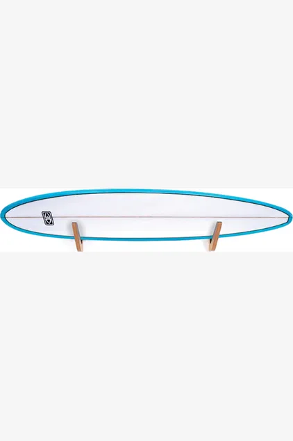 OCEAN & EARTH TIMBER LONGBOARD WALL DISPLAY RACK