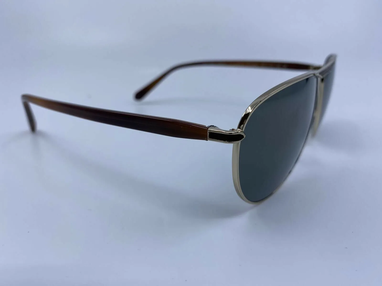 Oliver Peoples Conduit Street Calf Leather Sunglasses