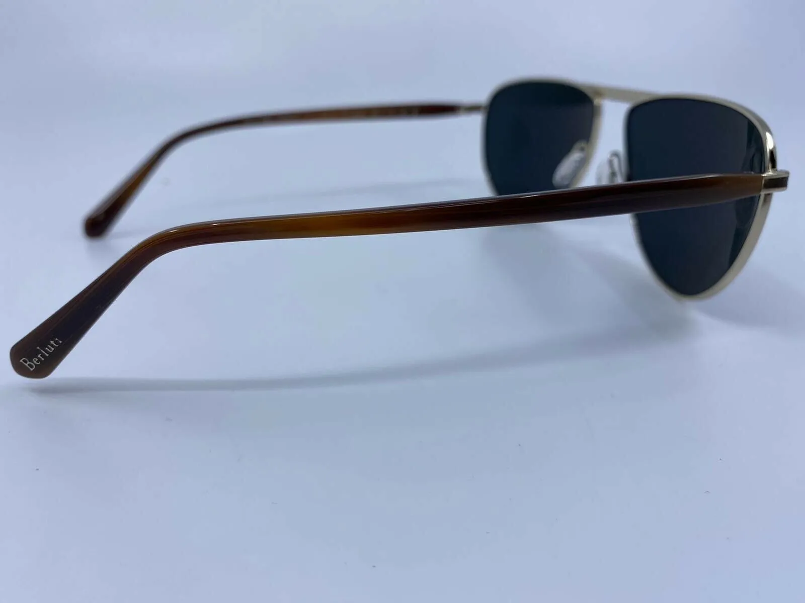 Oliver Peoples Conduit Street Calf Leather Sunglasses