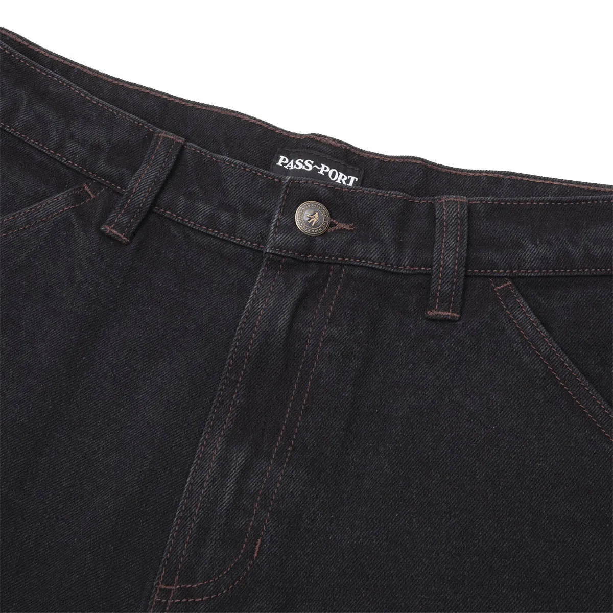 Pass~Port - Workers Club Shorts Washed Black