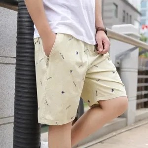 Paul – Men's Casual Knee-Length Shorts with Zipper Pocket