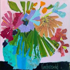 Pink Flower- 20x20